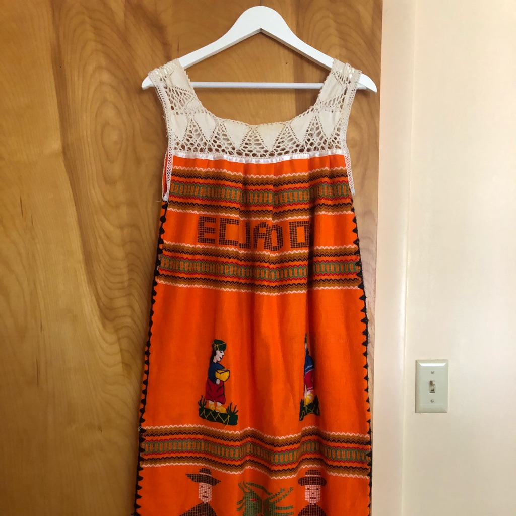 Vintage Ecuador Dress Vintage Sundress